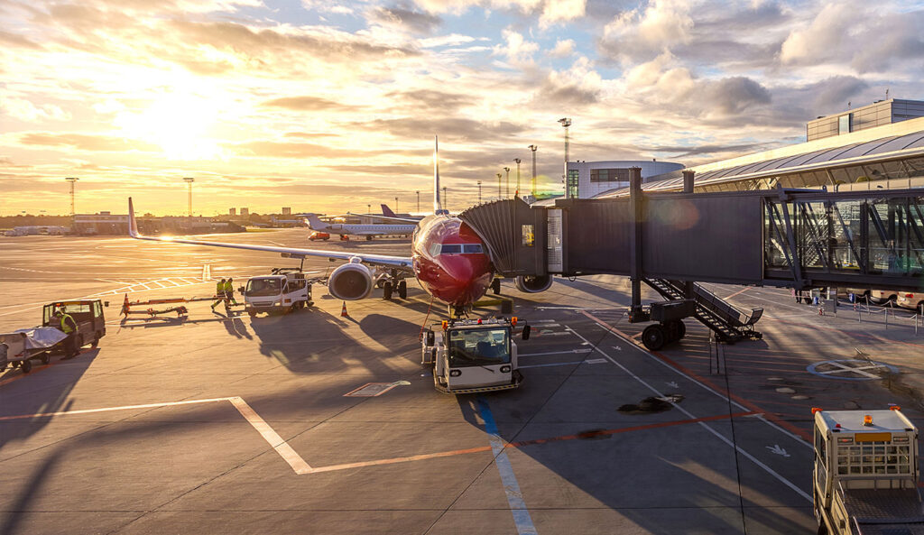 Flughafen Symbolbild